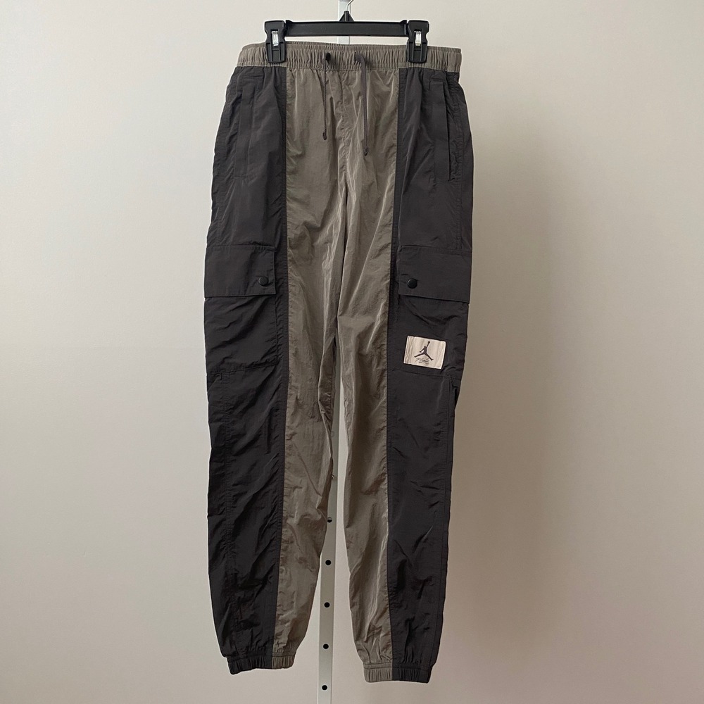 Jordan Sporty Chic Rugged Outdoors Performance Yoga Cargo Jogger Track XS Gray